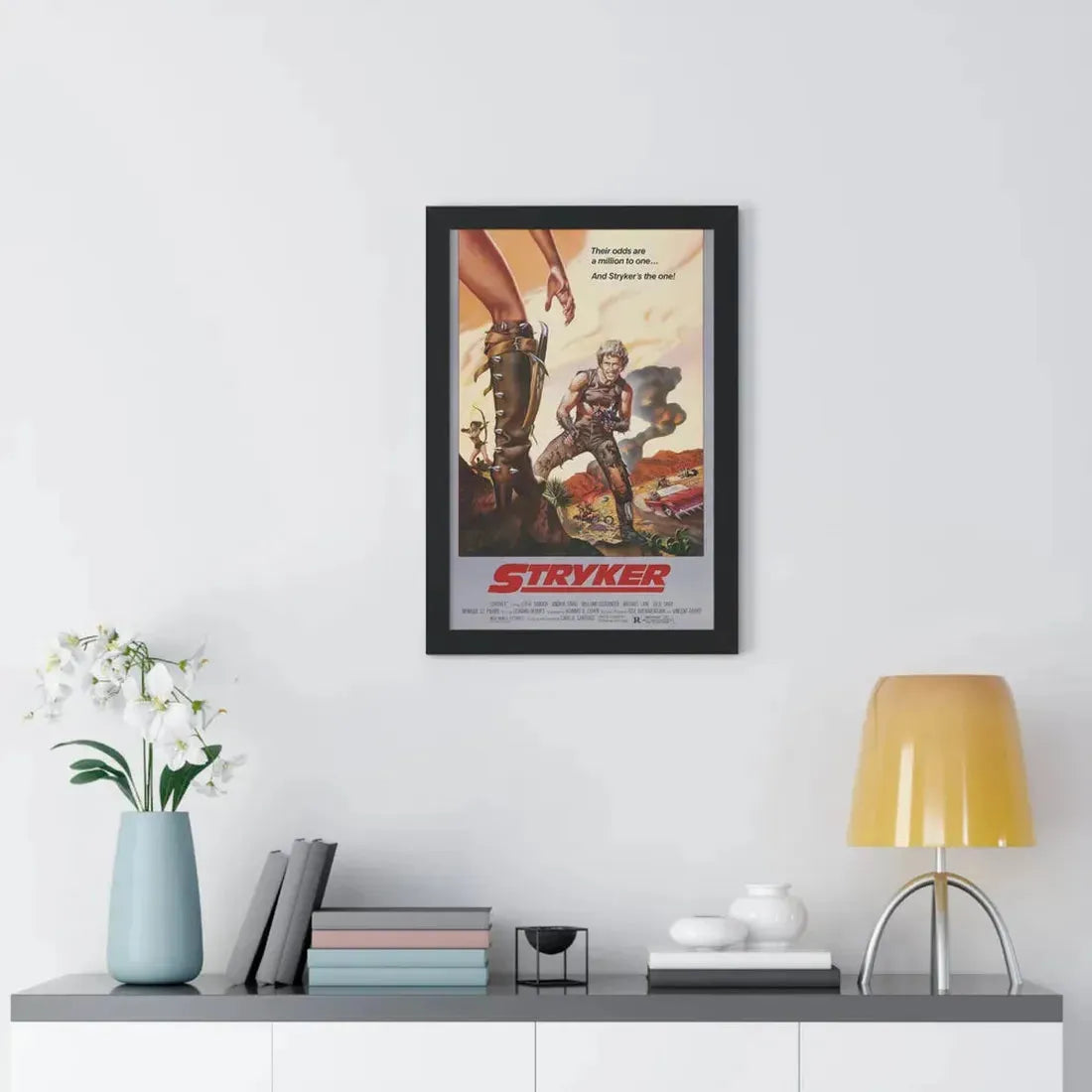 STRYKER 1983 - Framed Movie Poster - The Sticker Space