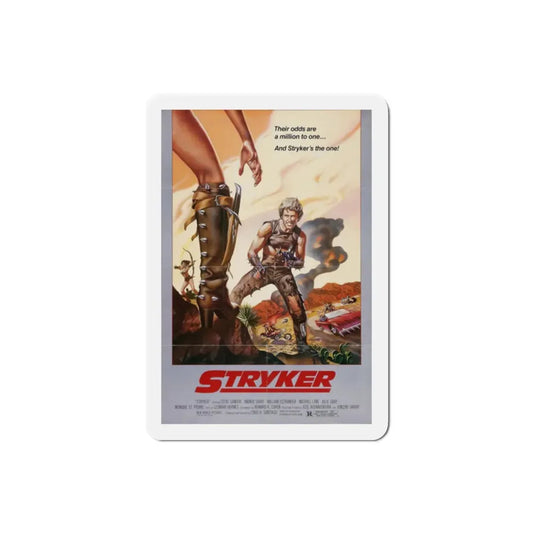Stryker 1983 Movie Poster Refrigerator Magnet 2 Inch - The Sticker Space