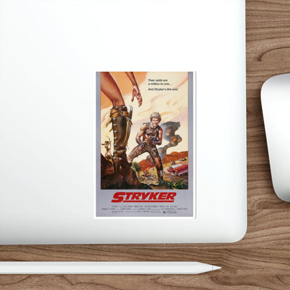 STRYKER 1983 Movie Poster STICKER Vinyl Die-Cut Decal-The Sticker Space