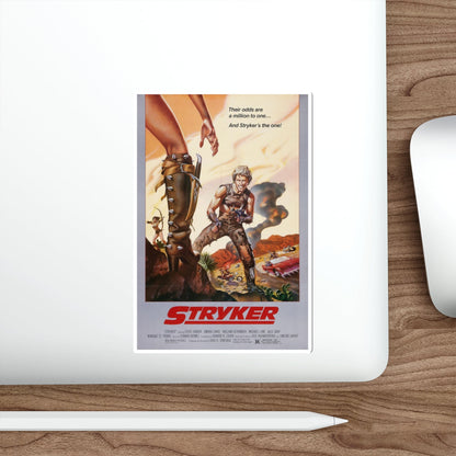 STRYKER 1983 Movie Poster STICKER Vinyl Die-Cut Decal-The Sticker Space