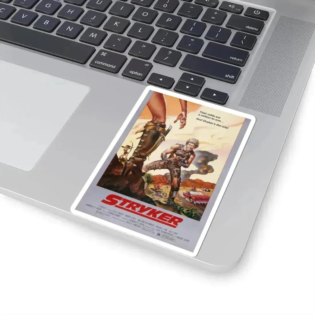 STRYKER 1983 Movie Poster - STICKER Vinyl Kiss-Cut Decal - The Sticker Space