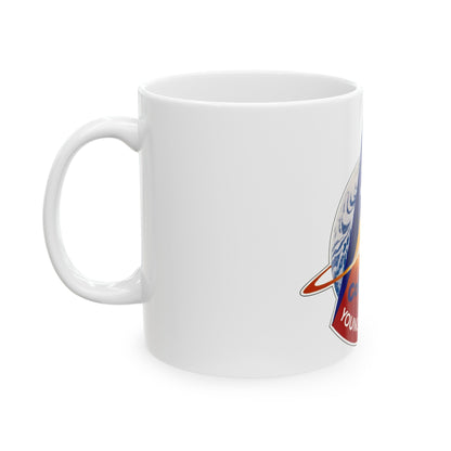 STS 1 (NASA) White Coffee Mug-The Sticker Space