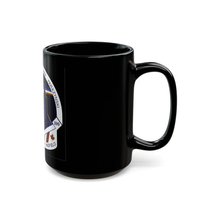 STS 100 (NASA) Black Coffee Mug-The Sticker Space