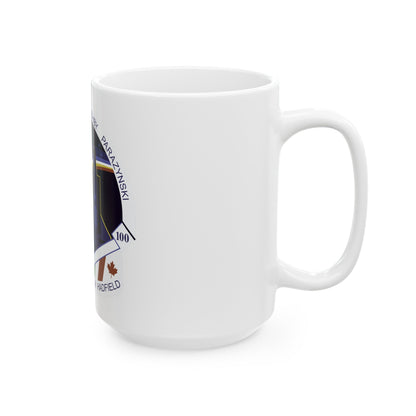 STS 100 (NASA) White Coffee Mug-The Sticker Space