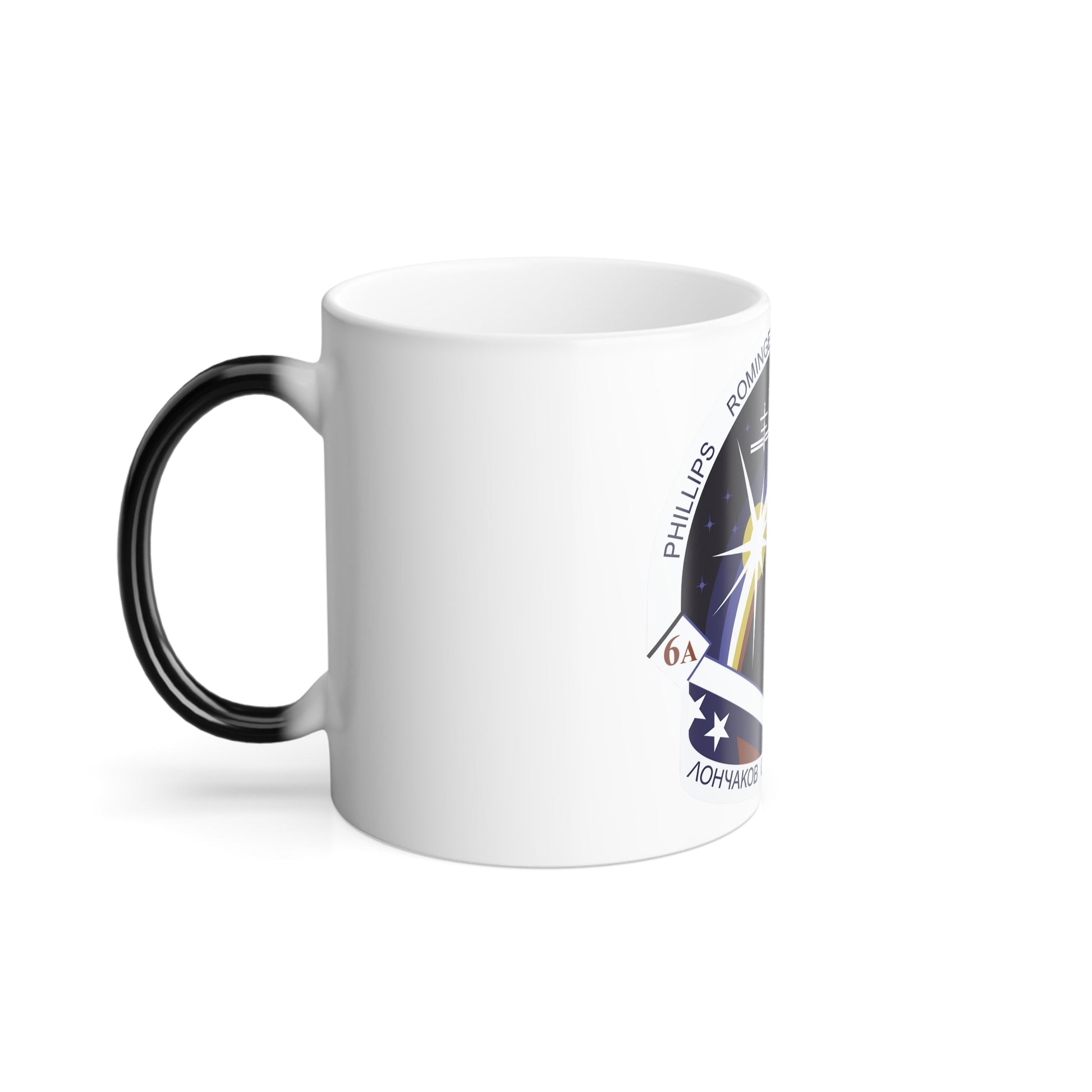 STS 100 Patch NASA - Color Changing Mug 11oz-11oz-The Sticker Space