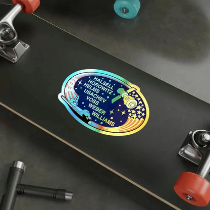 STS 101 (NASA) Holographic STICKER Die-Cut Vinyl Decal - The Sticker Space