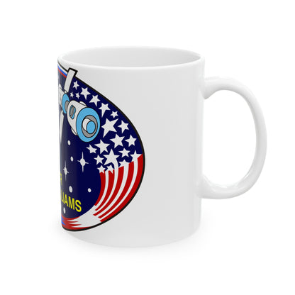 STS 101 (NASA) White Coffee Mug-The Sticker Space