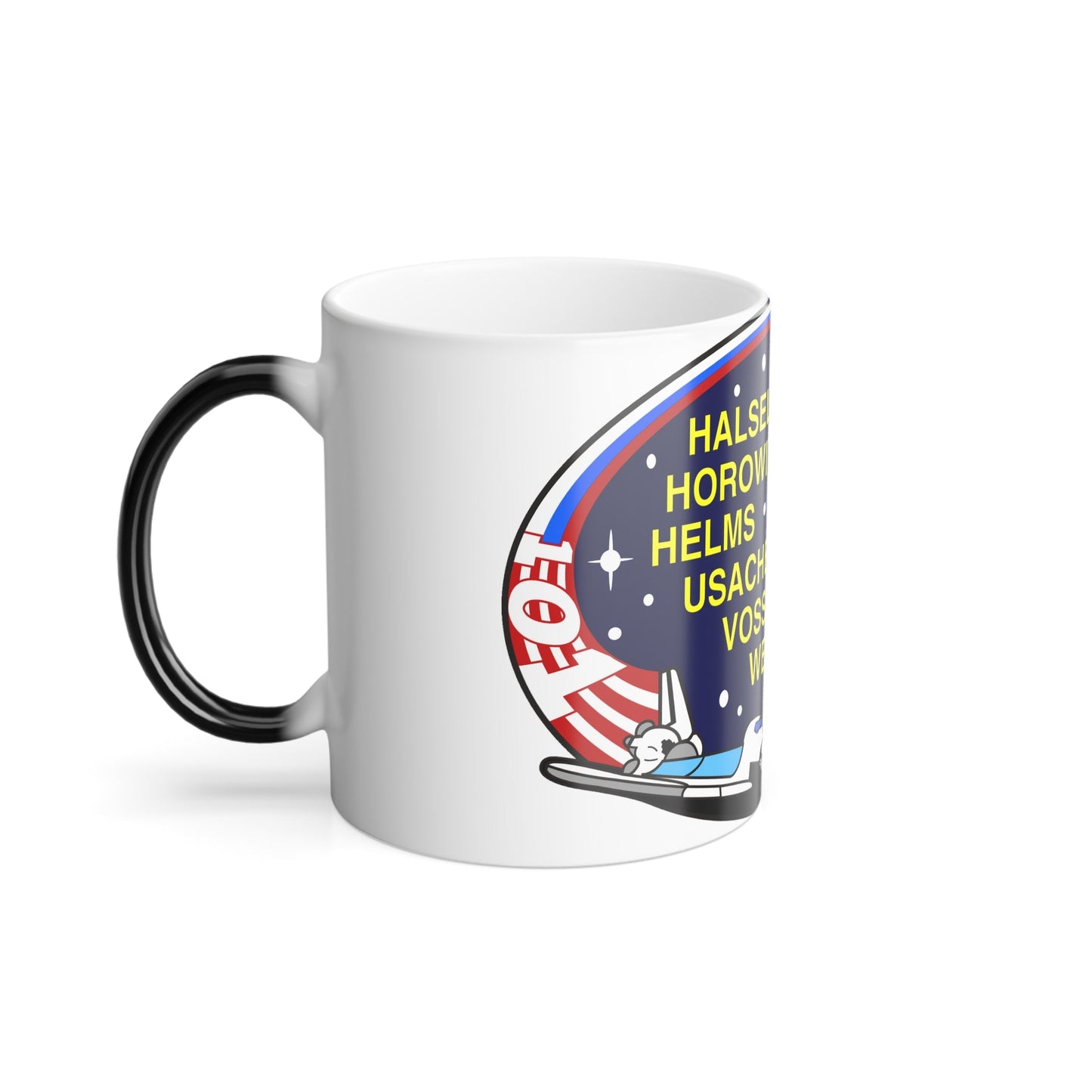 STS 101 Patch NASA - Color Changing Mug 11oz-11oz-The Sticker Space