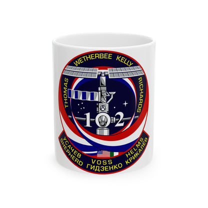 STS 102 (NASA) White Coffee Mug-11oz-The Sticker Space