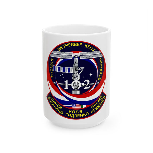 STS 102 (NASA) White Coffee Mug-15oz-The Sticker Space