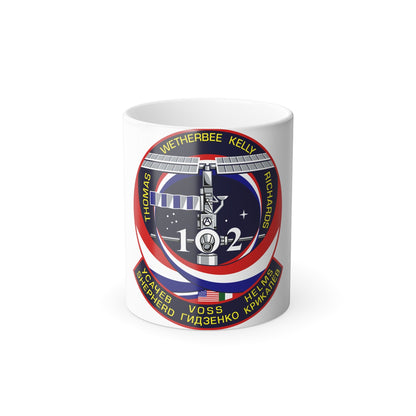 STS 102 Patch NASA - Color Changing Mug 11oz-11oz-The Sticker Space