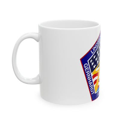 STS 104 (NASA) White Coffee Mug-The Sticker Space