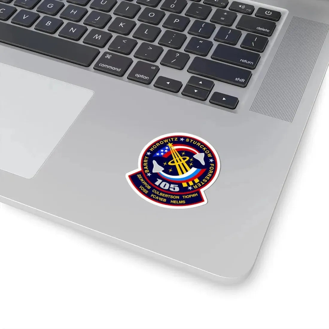 STS 105 (NASA) STICKER Vinyl Kiss-Cut Decal - The Sticker Space