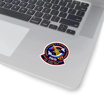 STS 105 (NASA) STICKER Vinyl Kiss-Cut Decal - The Sticker Space