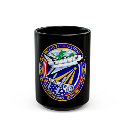 STS 106 (NASA) Black Coffee Mug-15oz-The Sticker Space