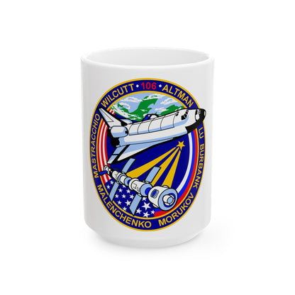 STS 106 (NASA) White Coffee Mug-15oz-The Sticker Space