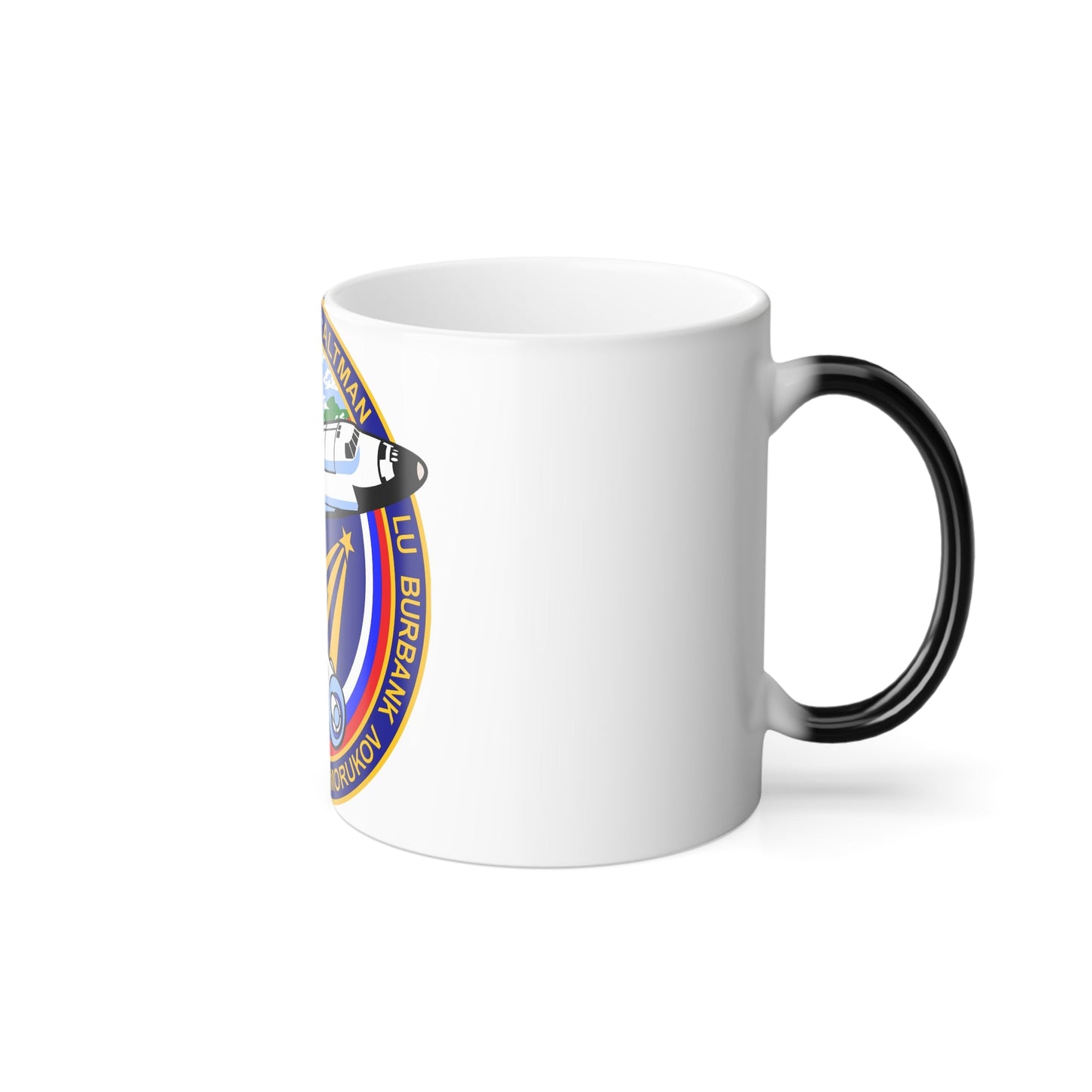 STS 106 Patch NASA - Color Changing Mug 11oz-11oz-The Sticker Space