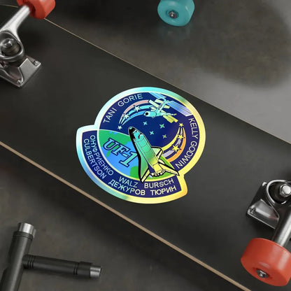 STS 108 (NASA) Holographic STICKER Die-Cut Vinyl Decal - The Sticker Space