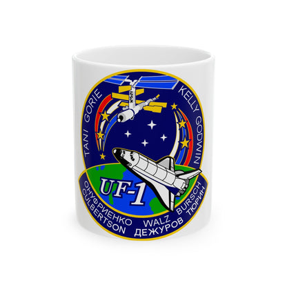 STS 108 (NASA) White Coffee Mug-11oz-The Sticker Space