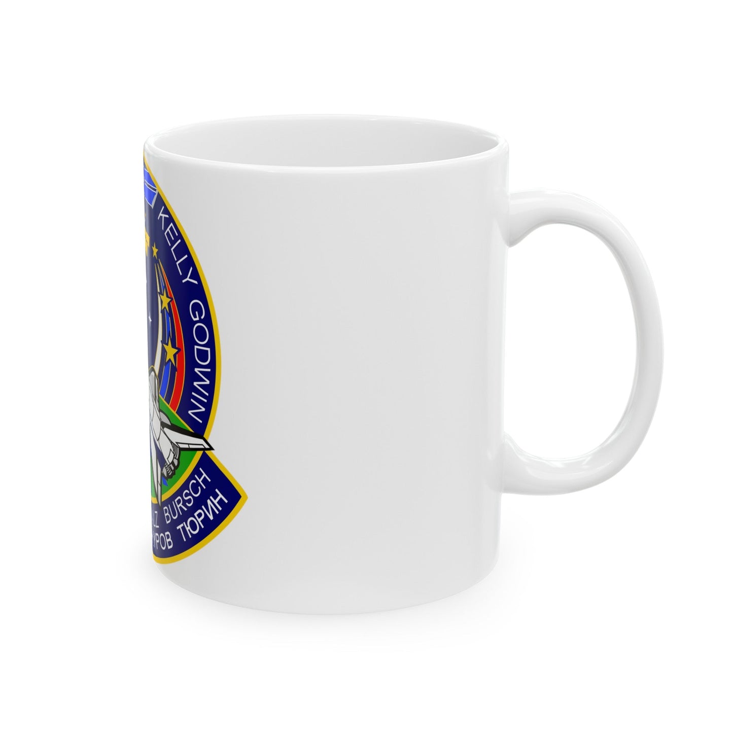 STS 108 (NASA) White Coffee Mug-The Sticker Space