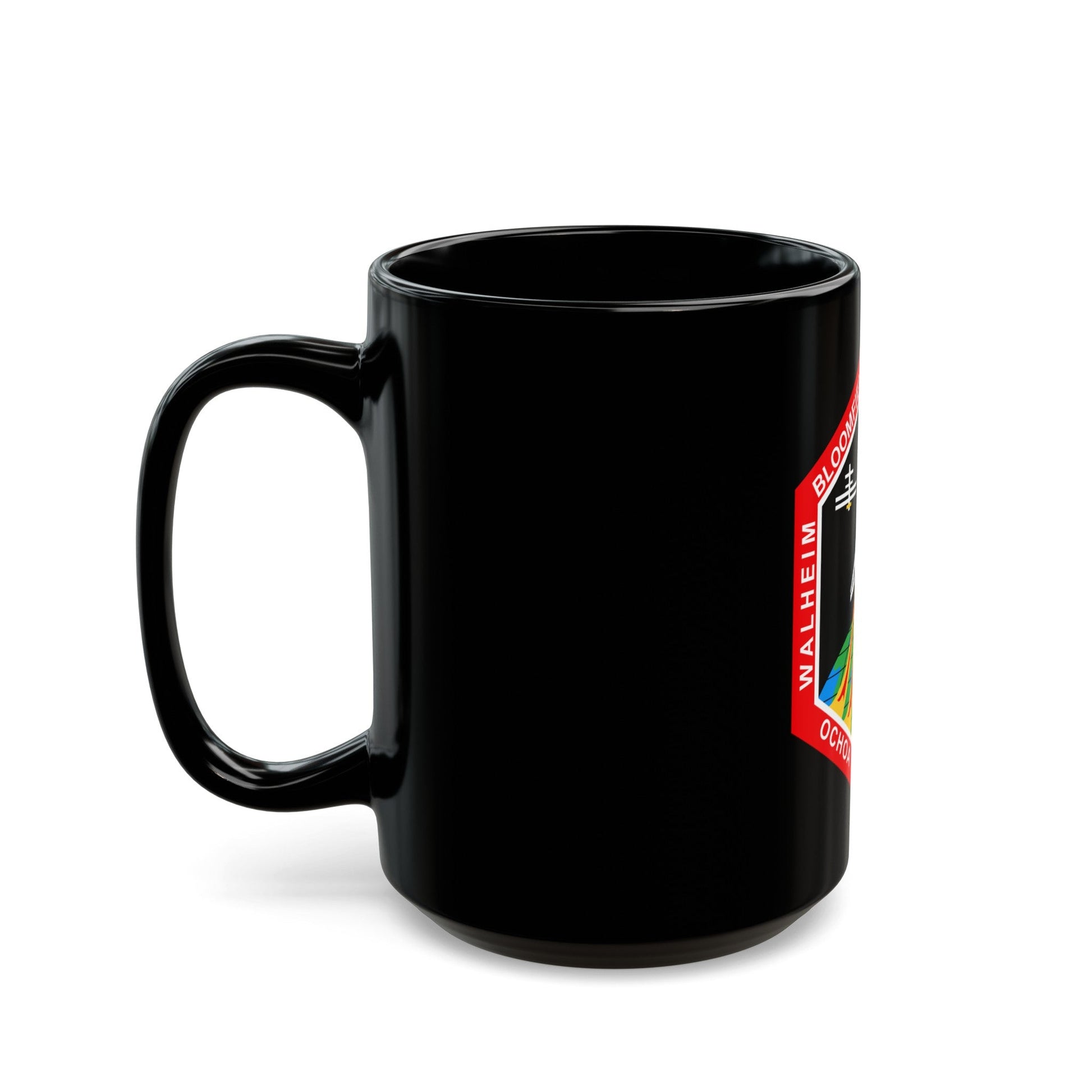 STS 110 (NASA) Black Coffee Mug-The Sticker Space