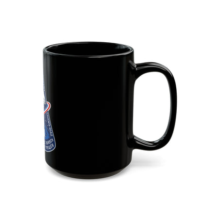 STS 111 (NASA) Black Coffee Mug-The Sticker Space