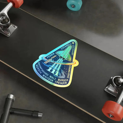 STS 111 (NASA) Holographic STICKER Die-Cut Vinyl Decal - The Sticker Space