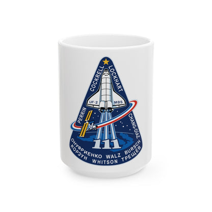 STS 111 (NASA) White Coffee Mug-15oz-The Sticker Space