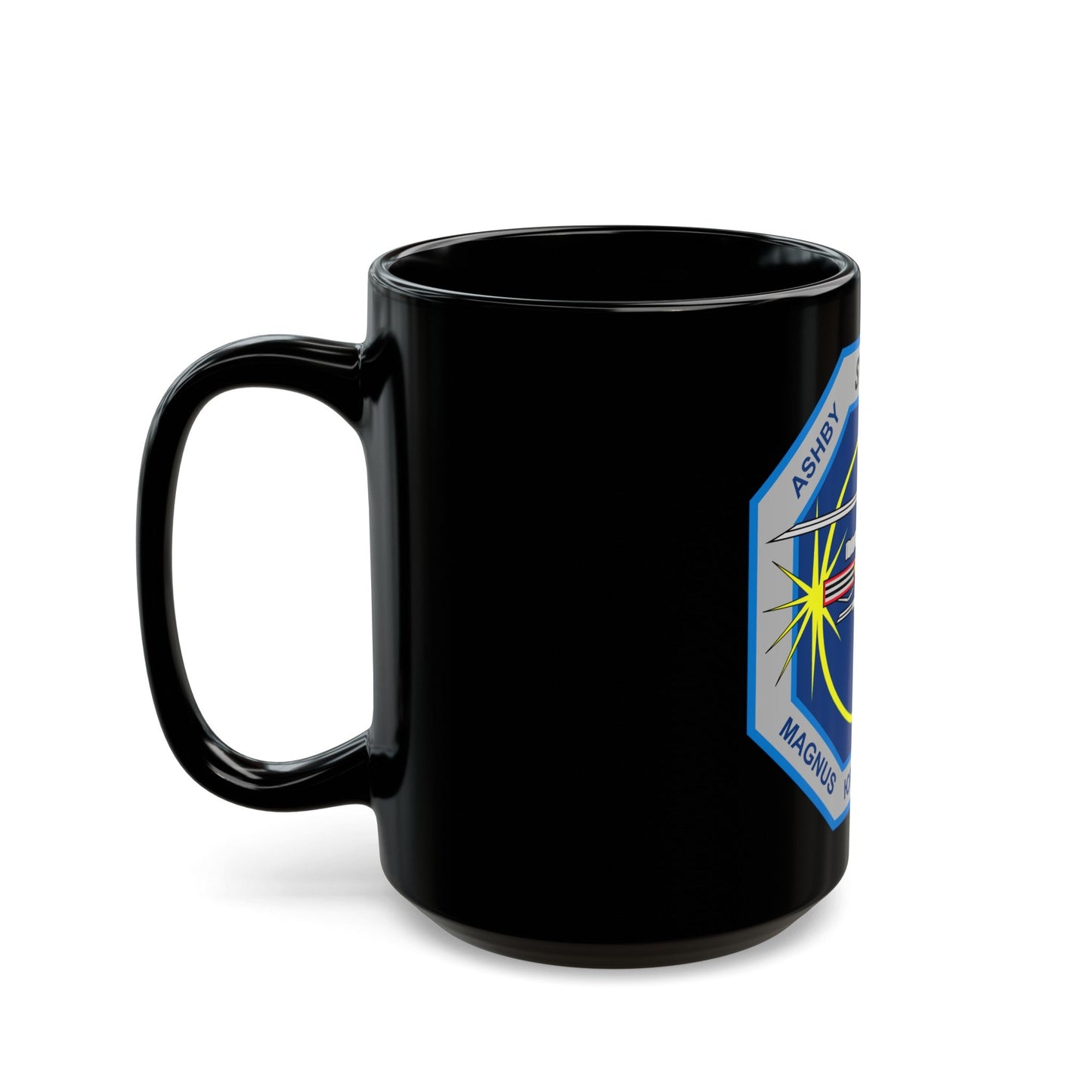 STS 112 (NASA) Black Coffee Mug-The Sticker Space