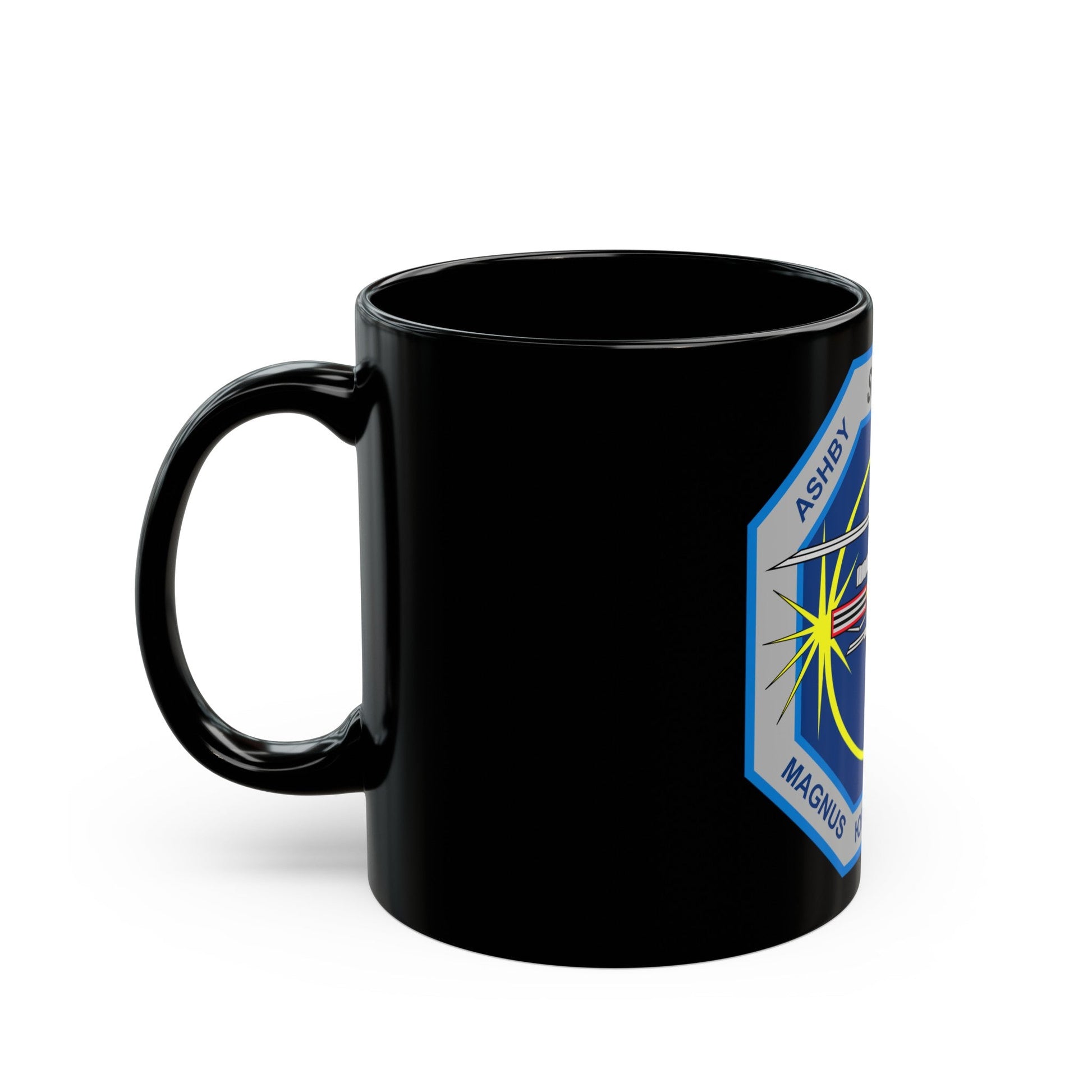 STS 112 (NASA) Black Coffee Mug-The Sticker Space