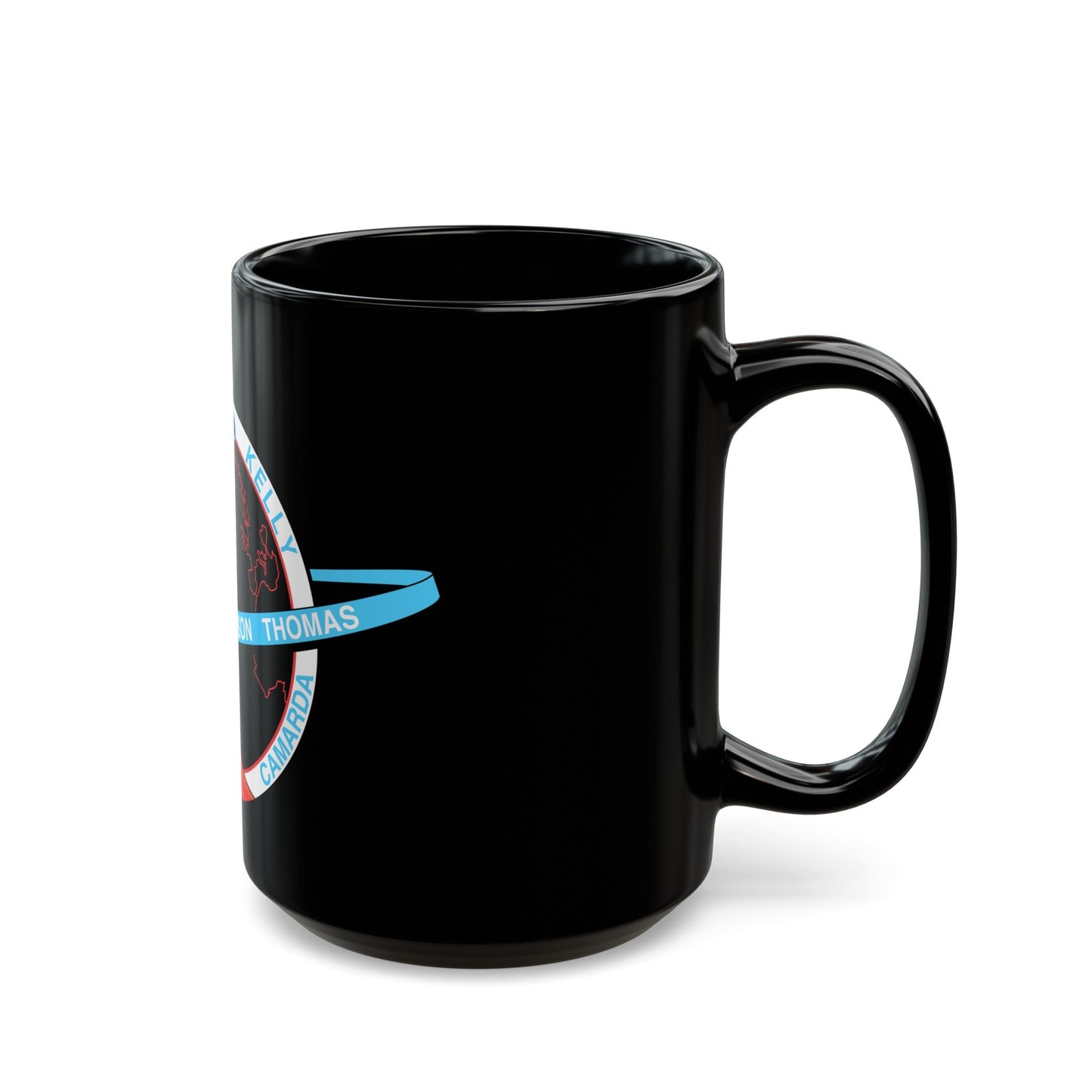 STS 114 (NASA) Black Coffee Mug-The Sticker Space