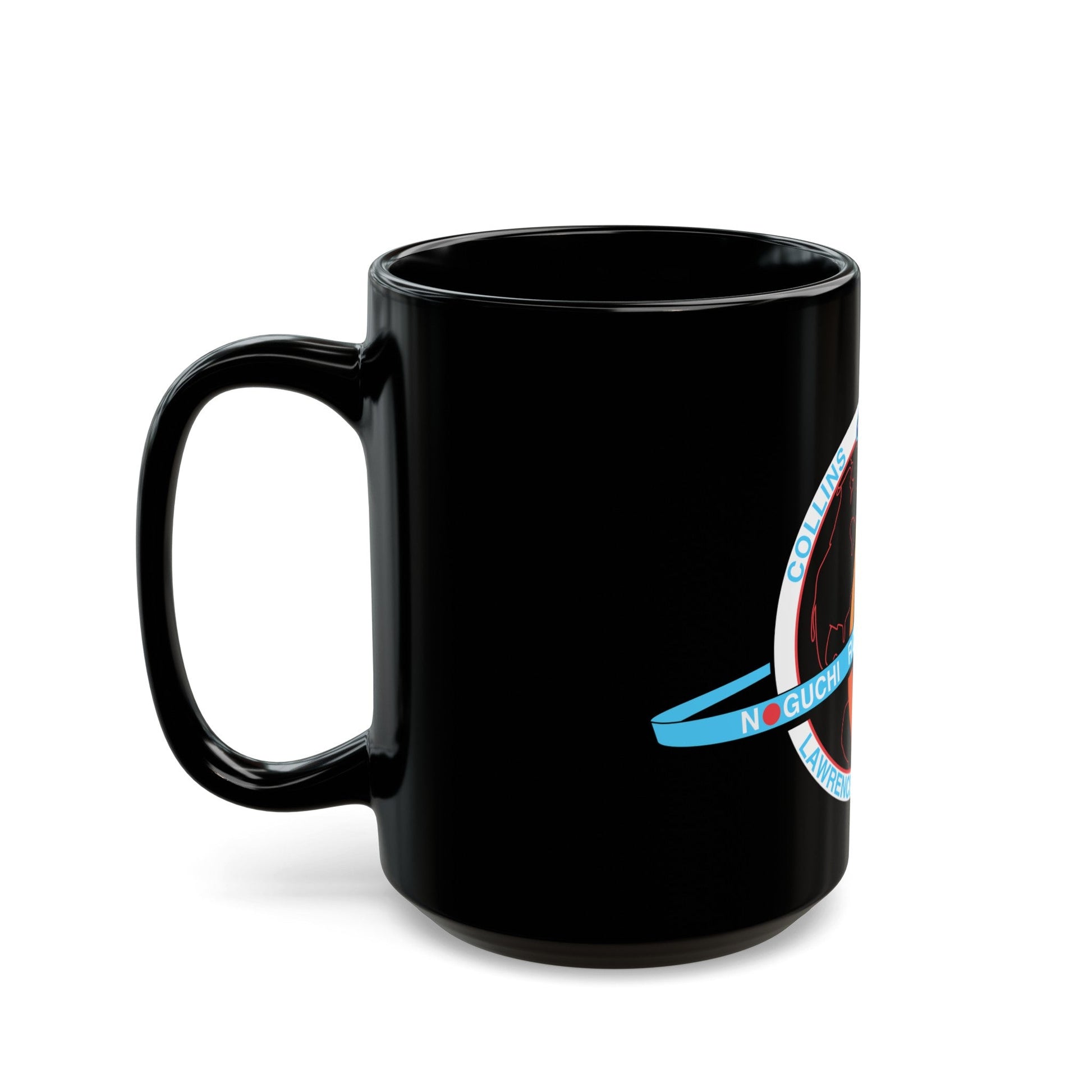 STS 114 (NASA) Black Coffee Mug-The Sticker Space