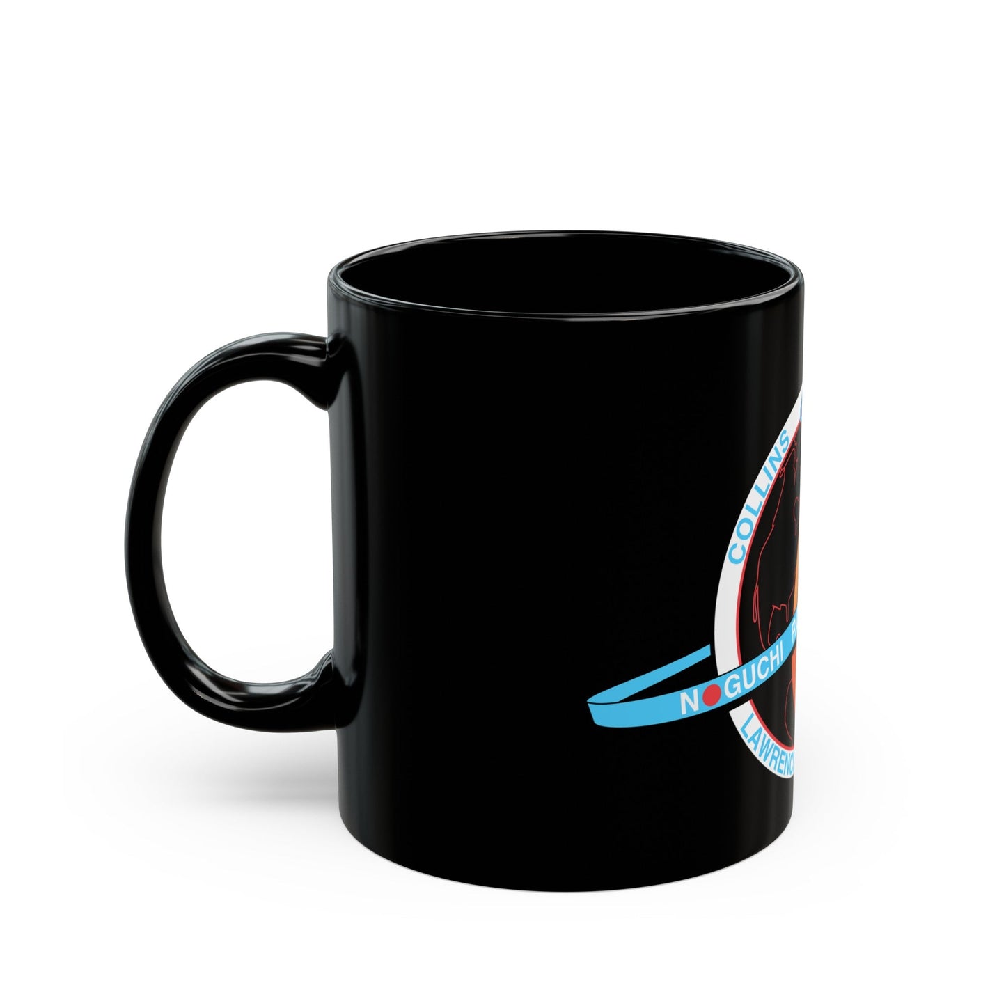 STS 114 (NASA) Black Coffee Mug-The Sticker Space