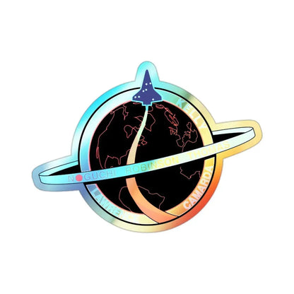 STS 114 (NASA) Holographic STICKER Die-Cut Vinyl Decal 2 Inch Holographic - The Sticker Space