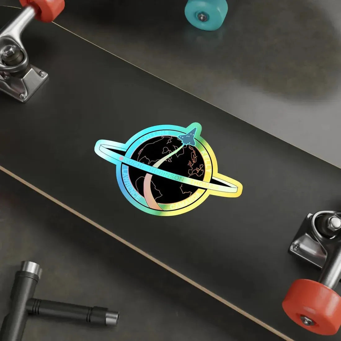 STS 114 (NASA) Holographic STICKER Die-Cut Vinyl Decal - The Sticker Space