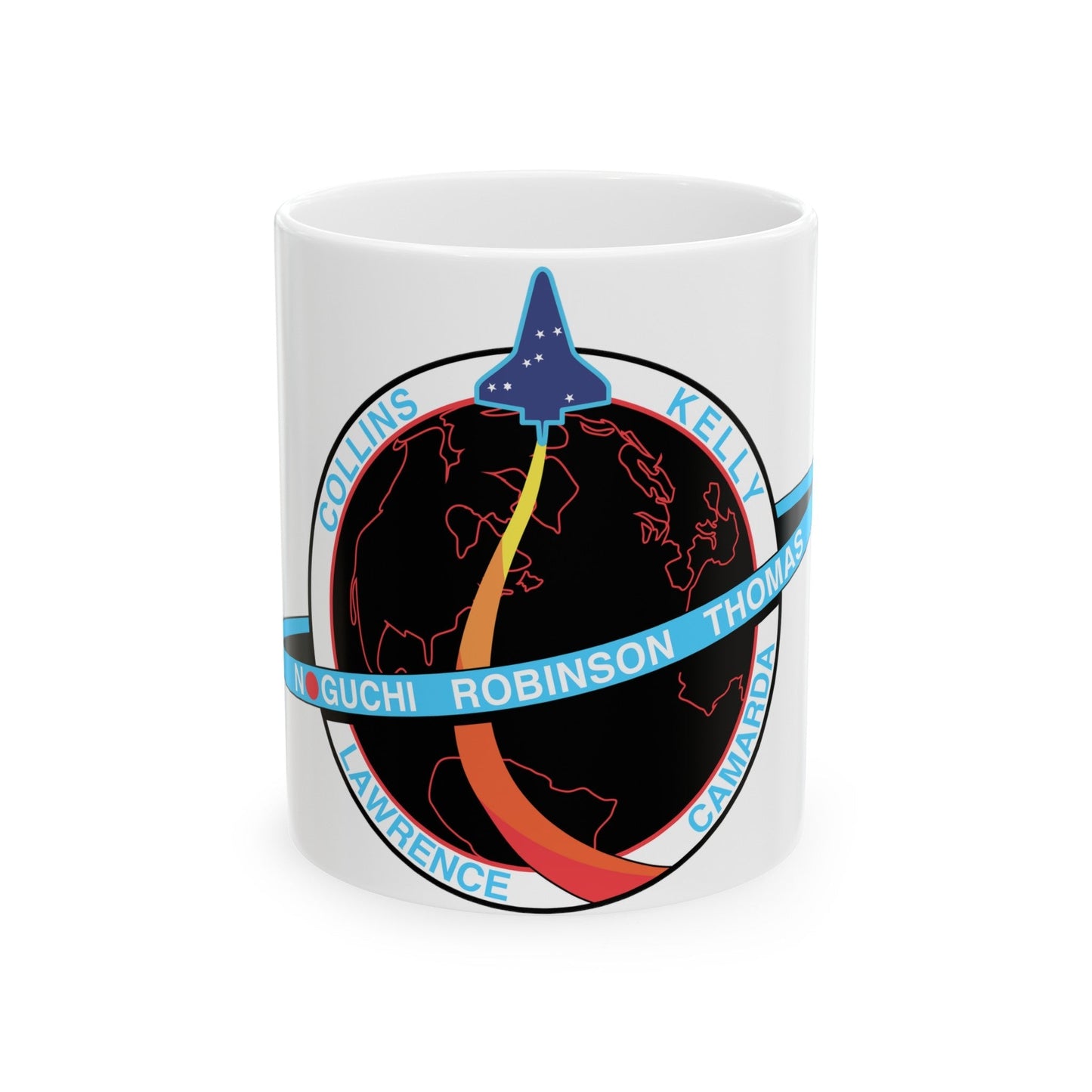 STS 114 (NASA) White Coffee Mug-11oz-The Sticker Space