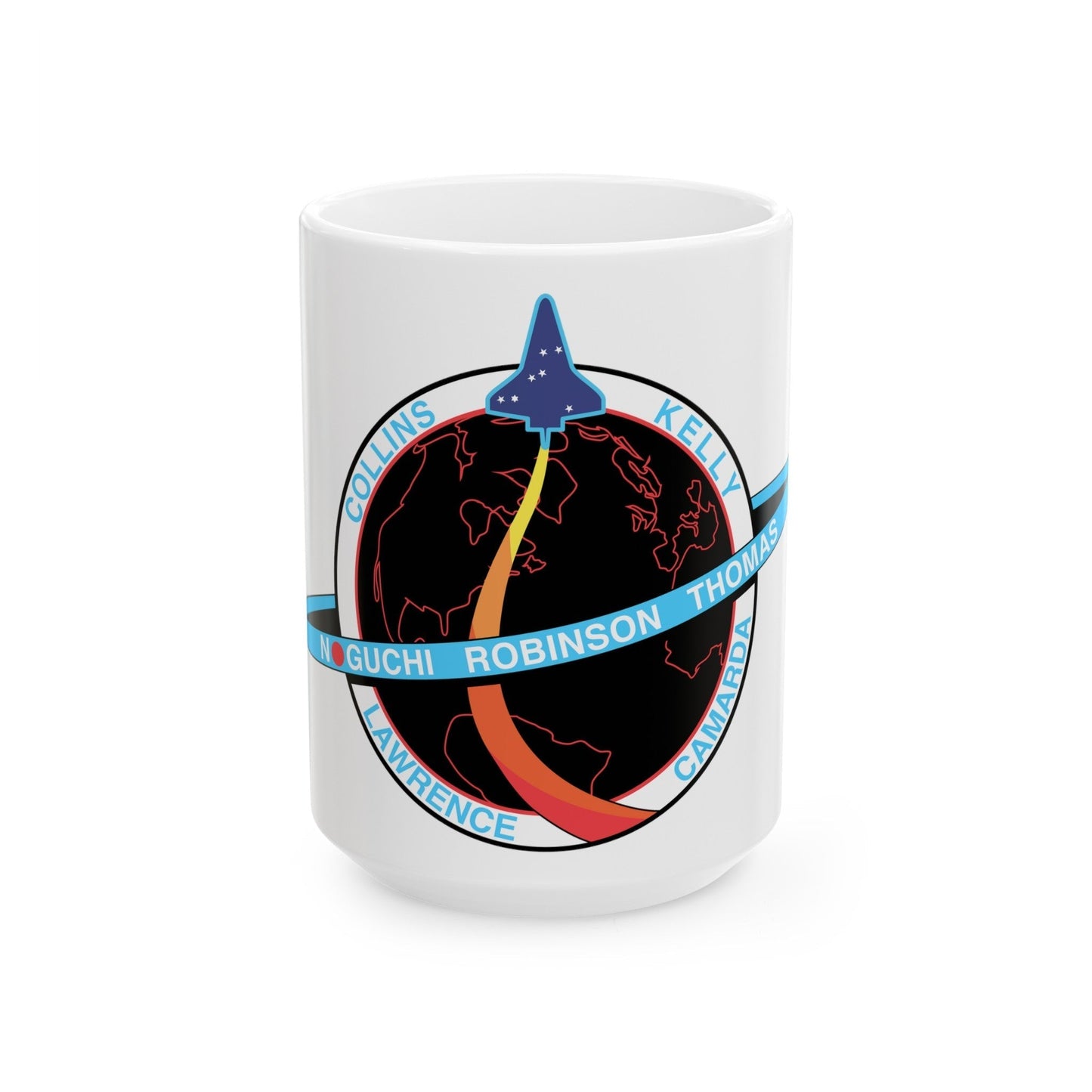 STS 114 (NASA) White Coffee Mug-15oz-The Sticker Space