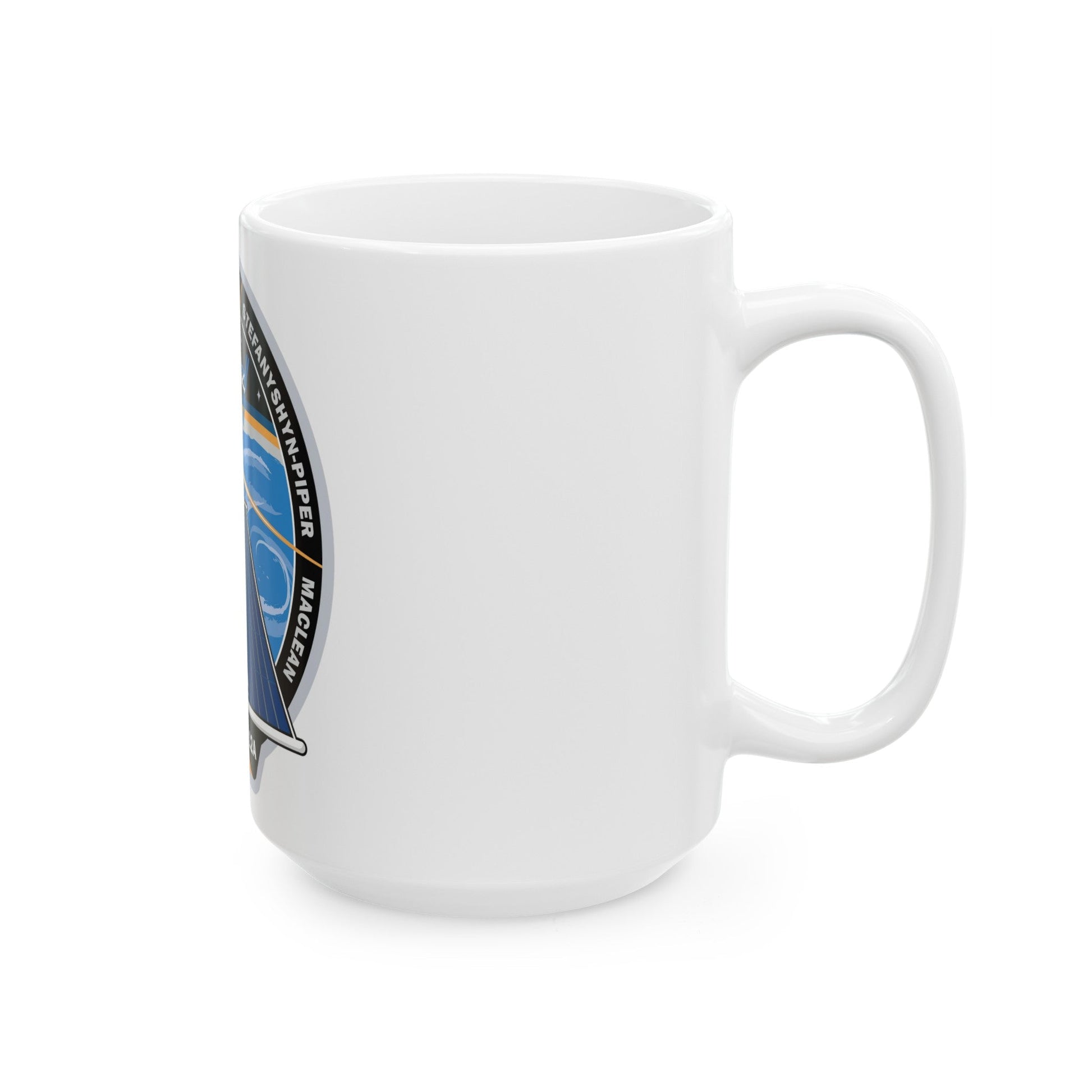 STS 115 (NASA) White Coffee Mug-The Sticker Space