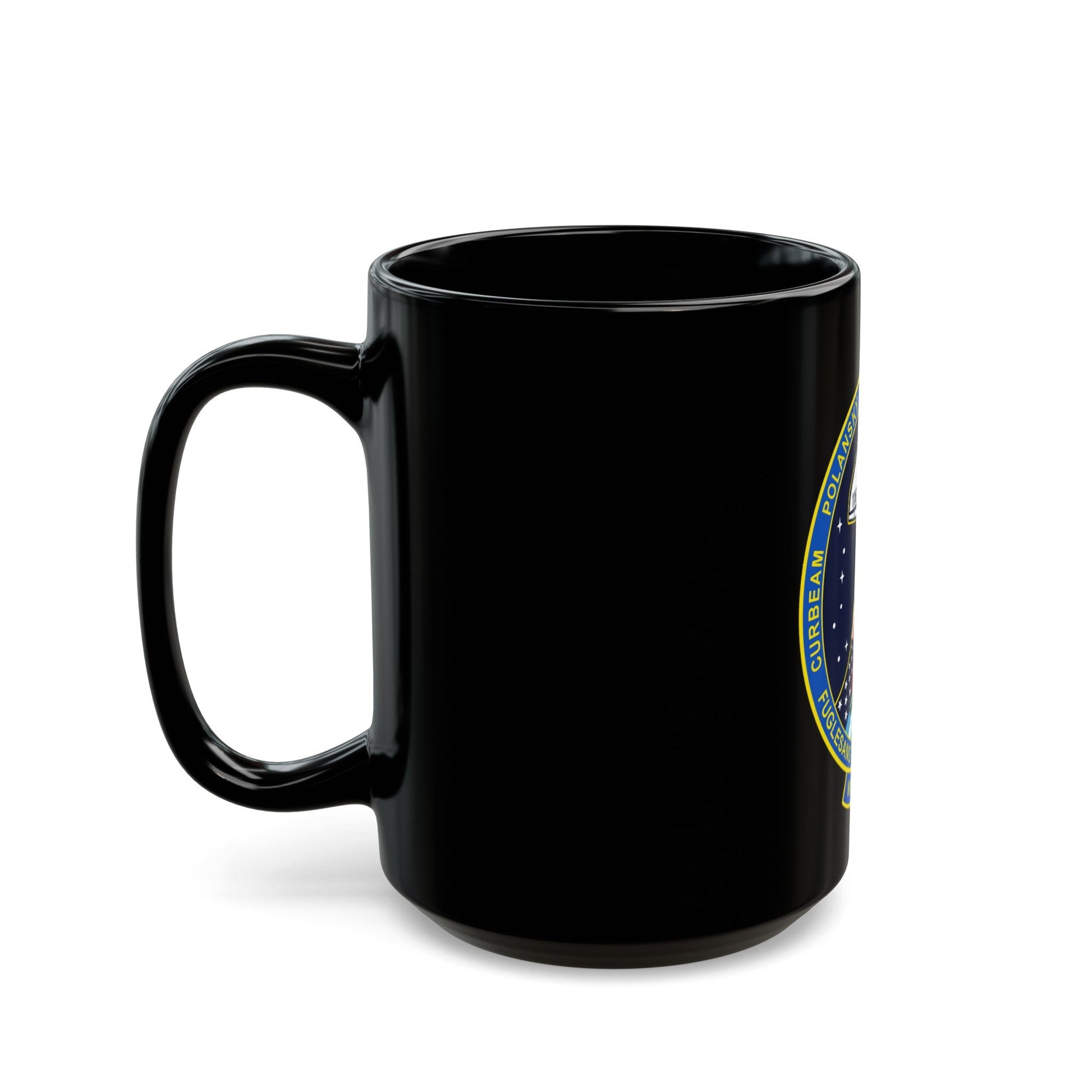 STS 116 (NASA) Black Coffee Mug-The Sticker Space