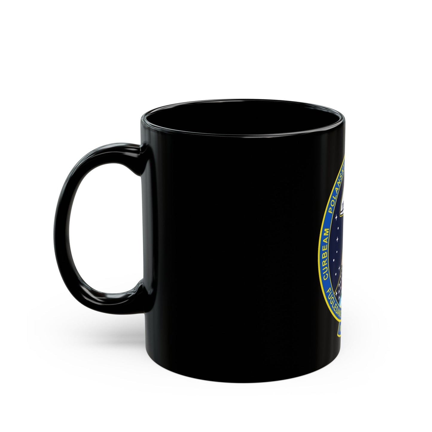 STS 116 (NASA) Black Coffee Mug-The Sticker Space