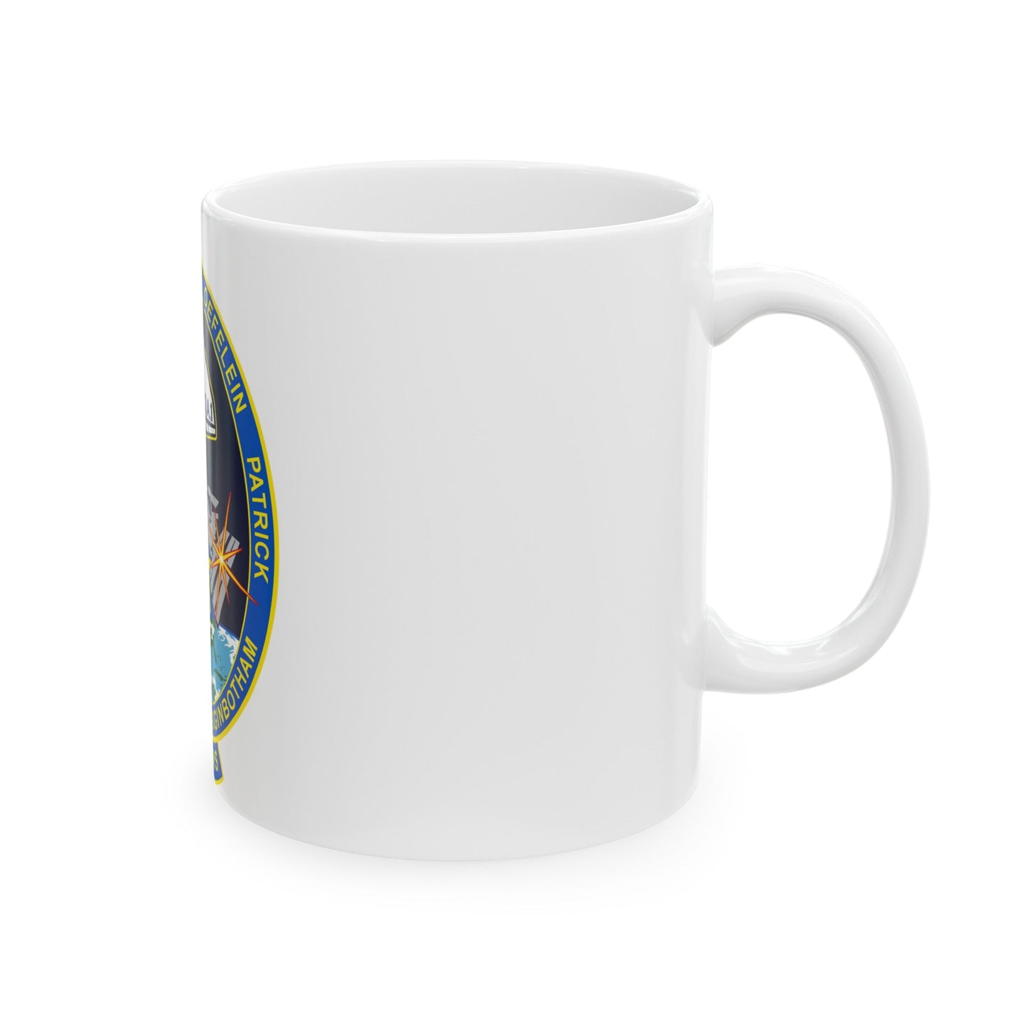 STS 116 (NASA) White Coffee Mug-The Sticker Space