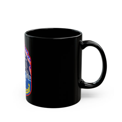 STS 117 (NASA) Black Coffee Mug-The Sticker Space