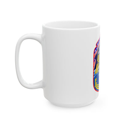 STS 117 (NASA) White Coffee Mug-The Sticker Space