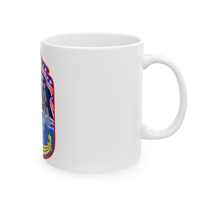 STS 117 (NASA) White Coffee Mug-The Sticker Space