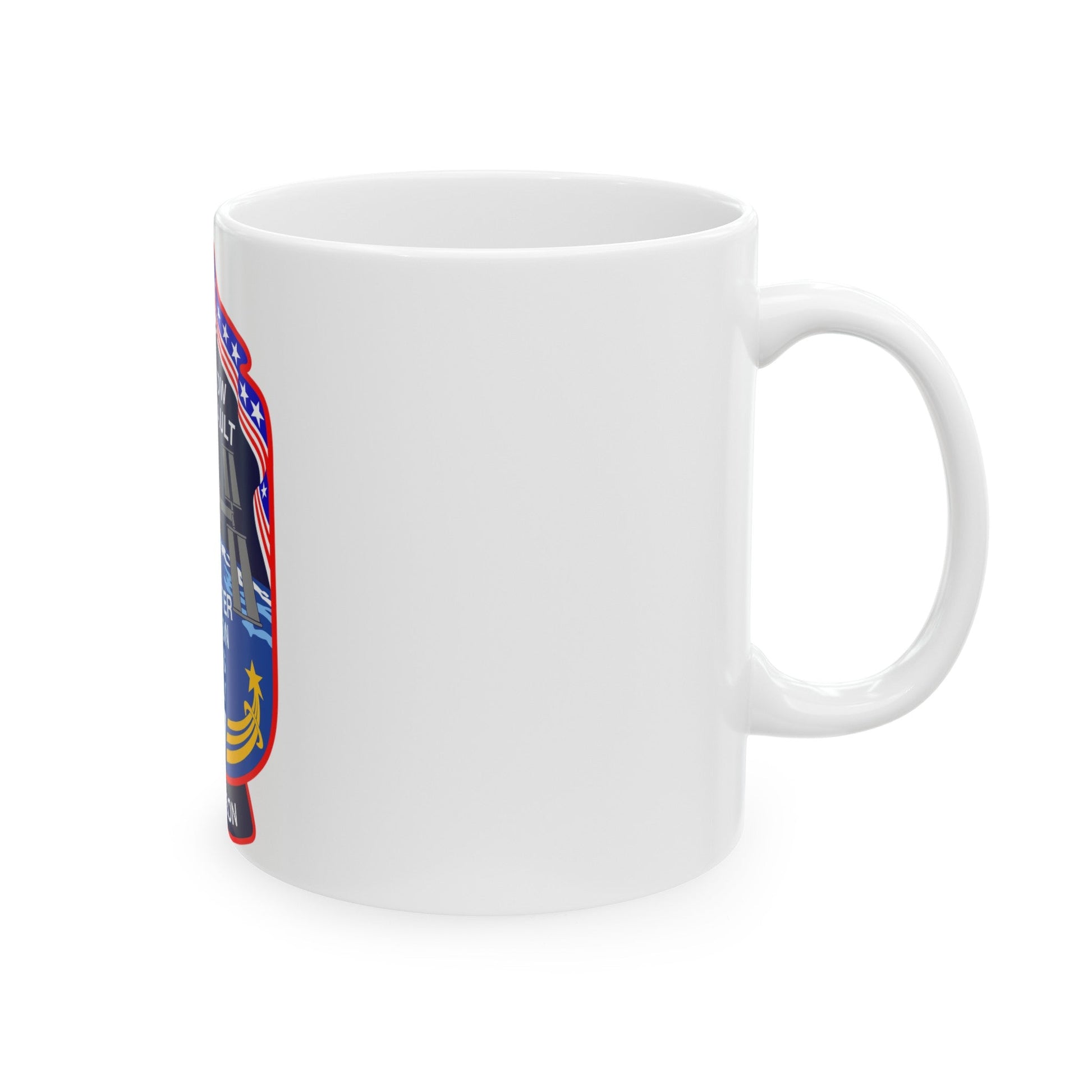 STS 117 Patch v2 NASA.png (NASA) White Coffee Mug-The Sticker Space