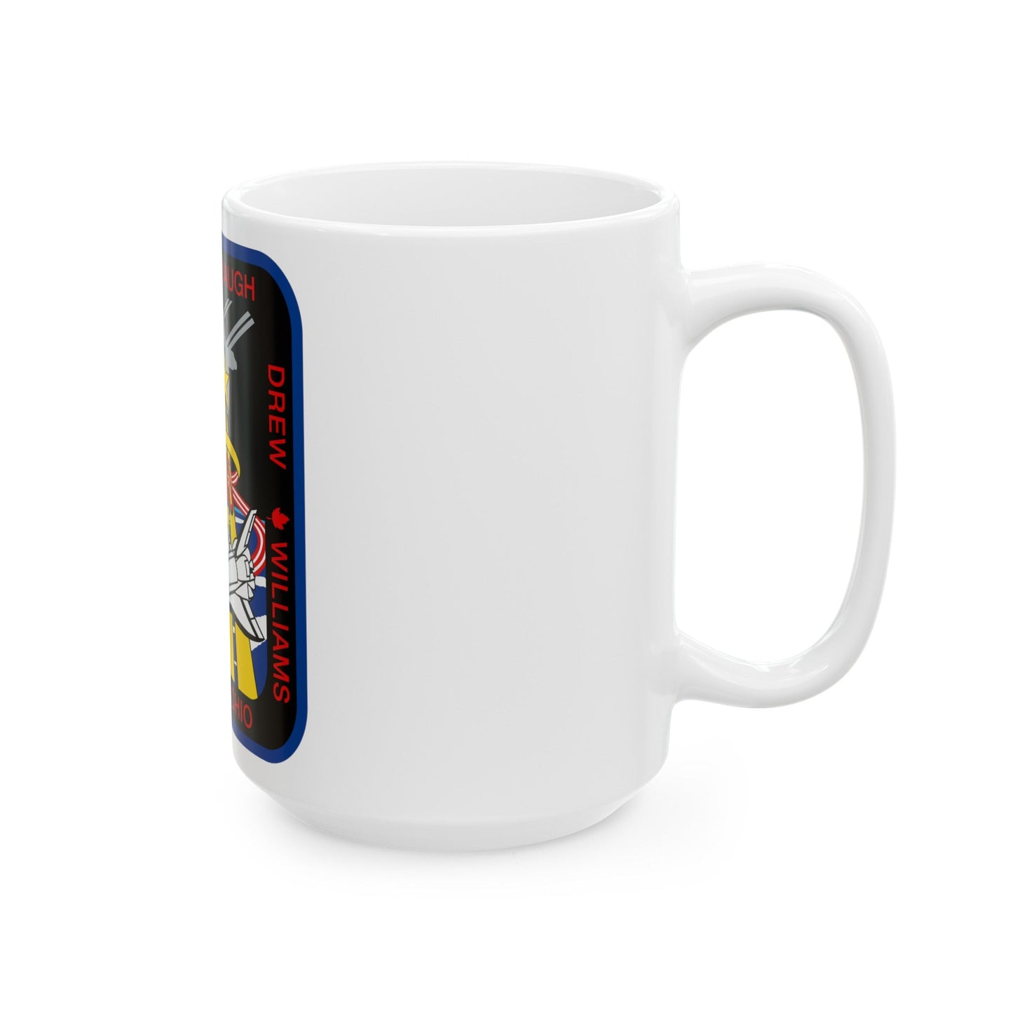 STS 118 (NASA) White Coffee Mug-The Sticker Space