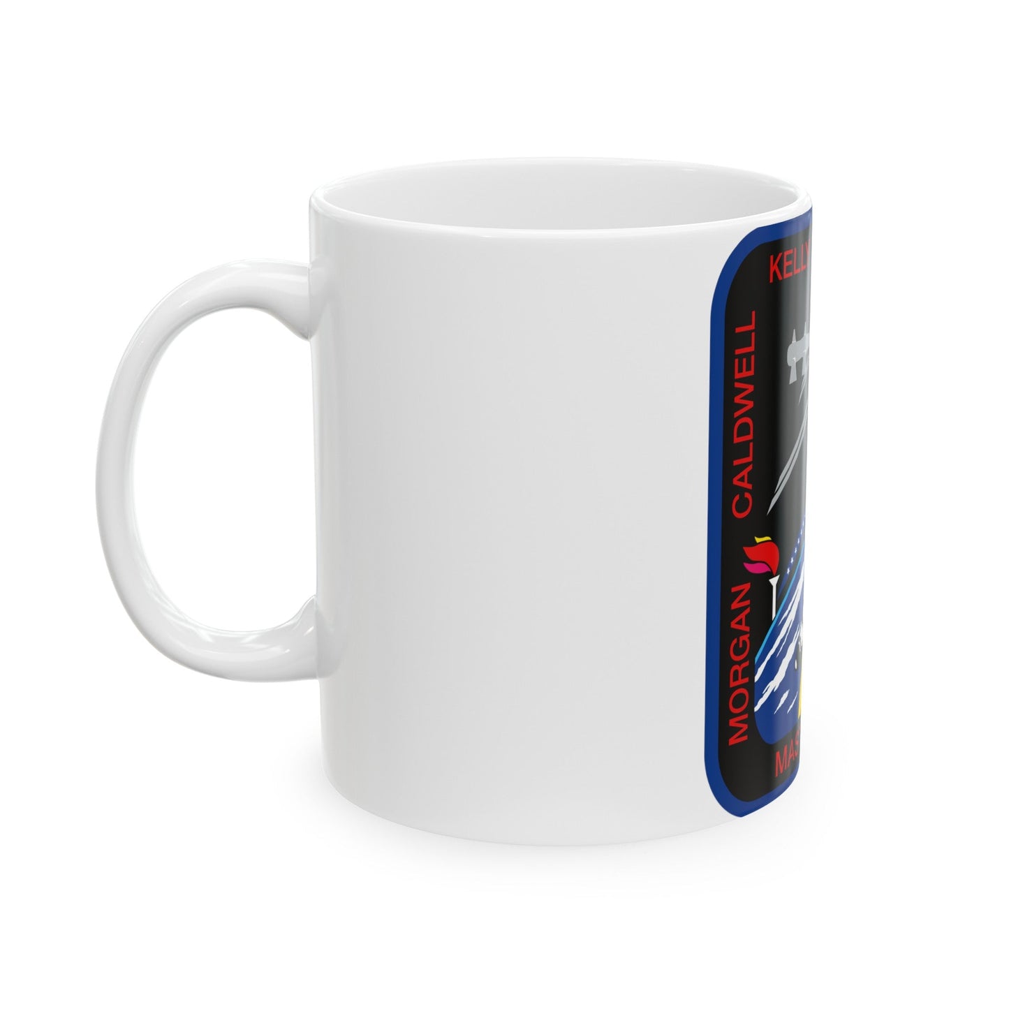 STS 118 (NASA) White Coffee Mug-The Sticker Space