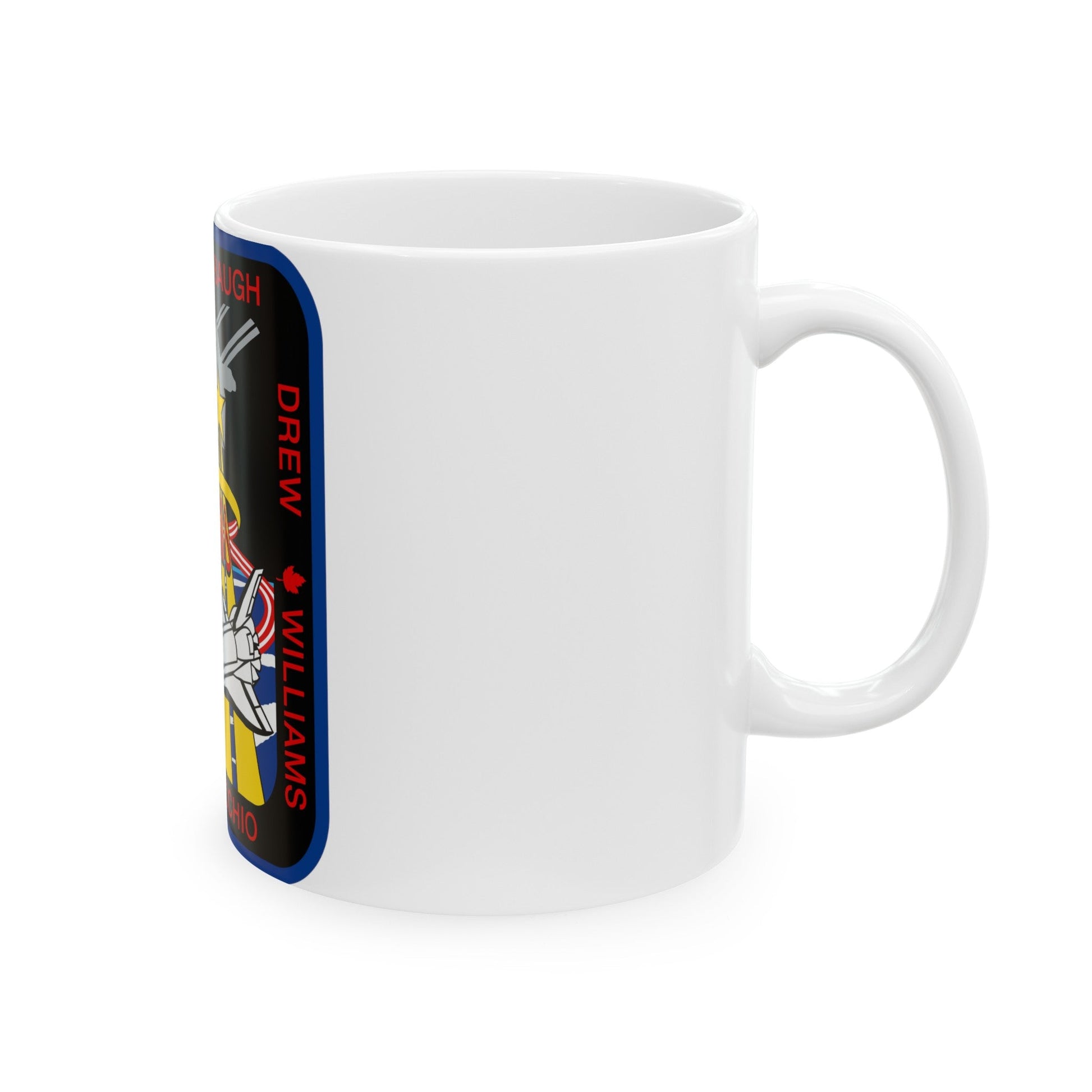 STS 118 (NASA) White Coffee Mug-The Sticker Space