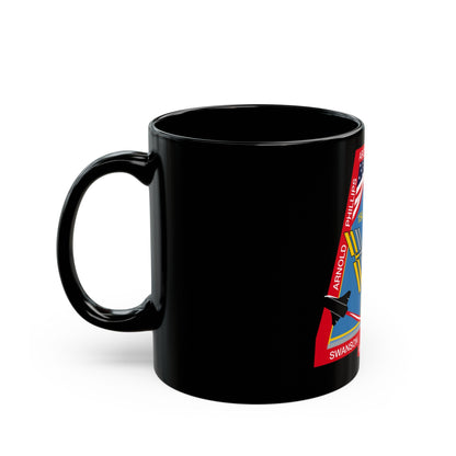 STS 119 (NASA) Black Coffee Mug-The Sticker Space