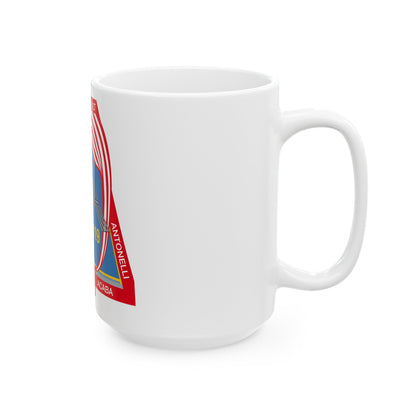 STS 119 (NASA) White Coffee Mug-The Sticker Space